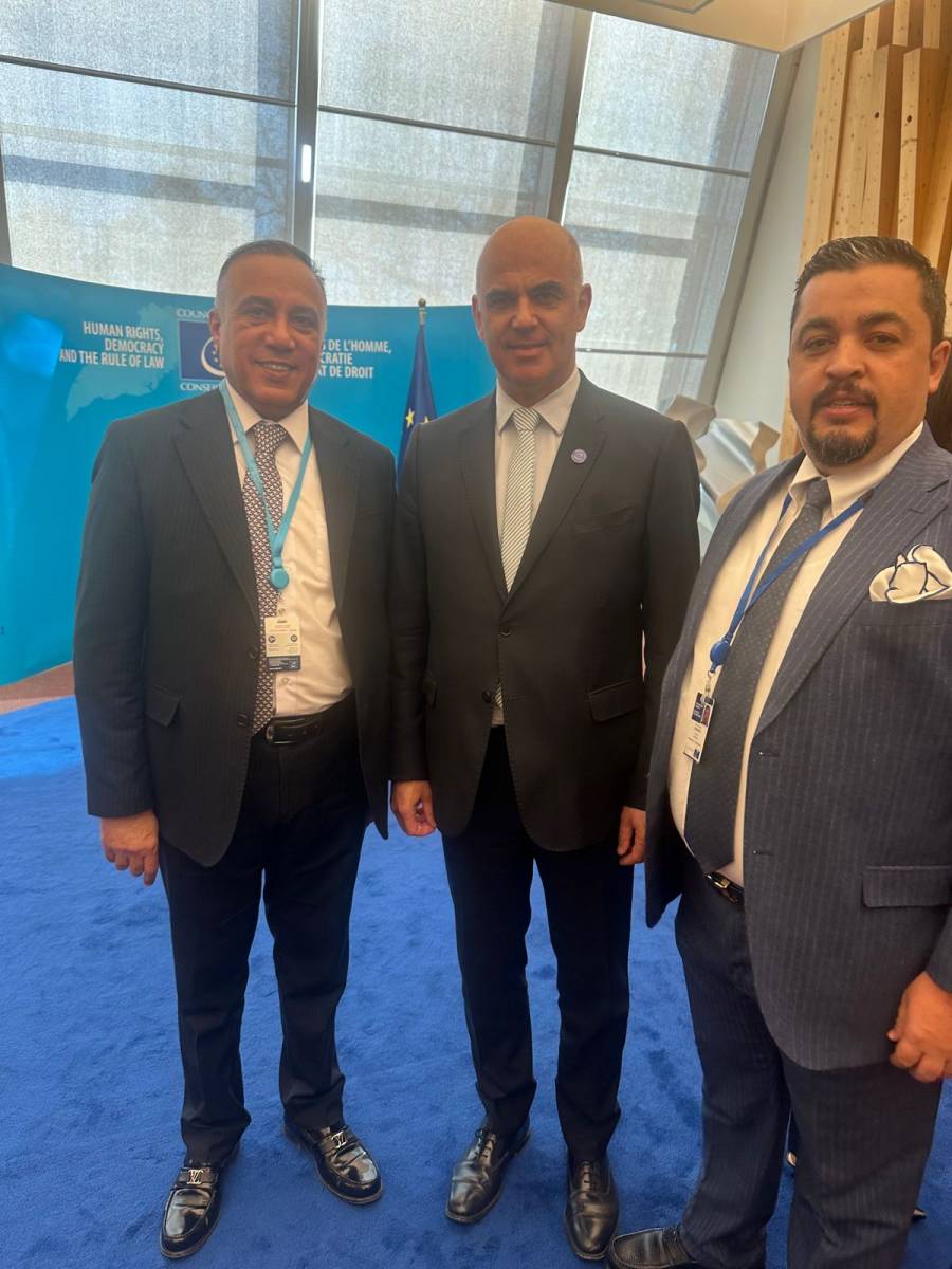 حواري والقيسي يشكران رئيس البرلمان الاوروبي