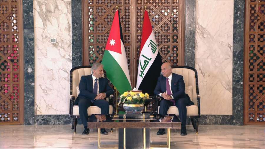 جعفر حسان يصل بغداد