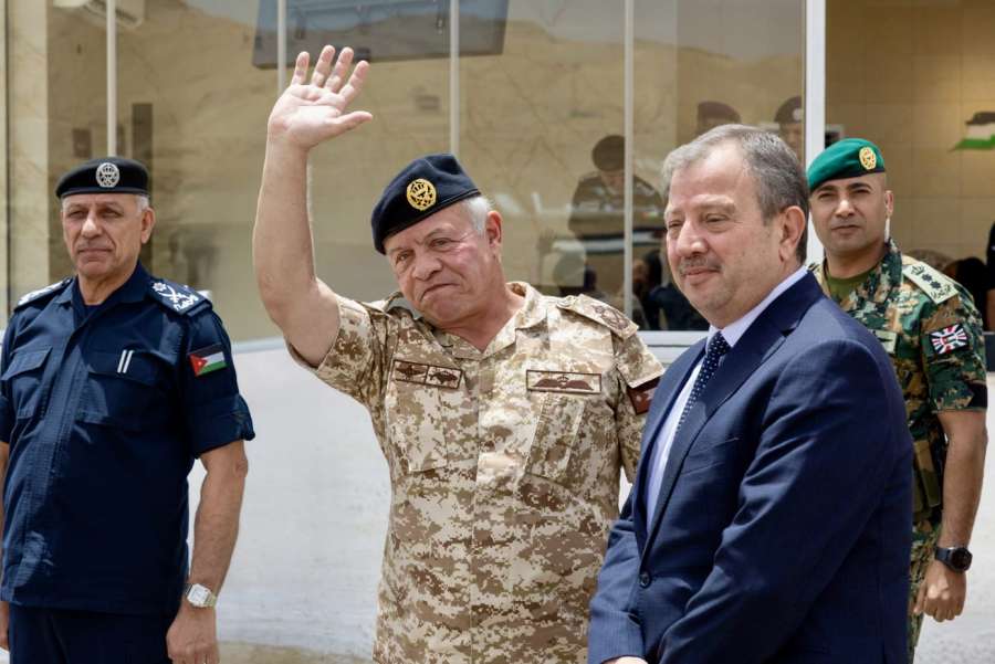 الملك يتابع تمرينا أمنيا مشتركا في