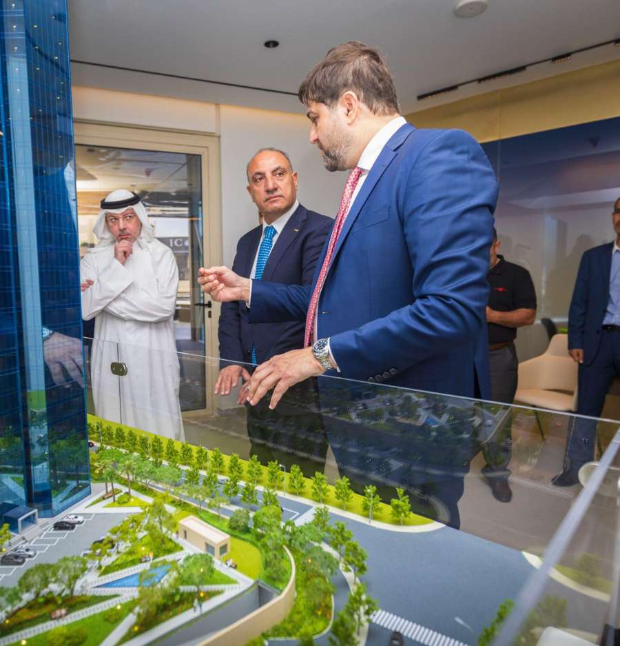 افتتاح مشروع البرج السكني والمول الشمالي