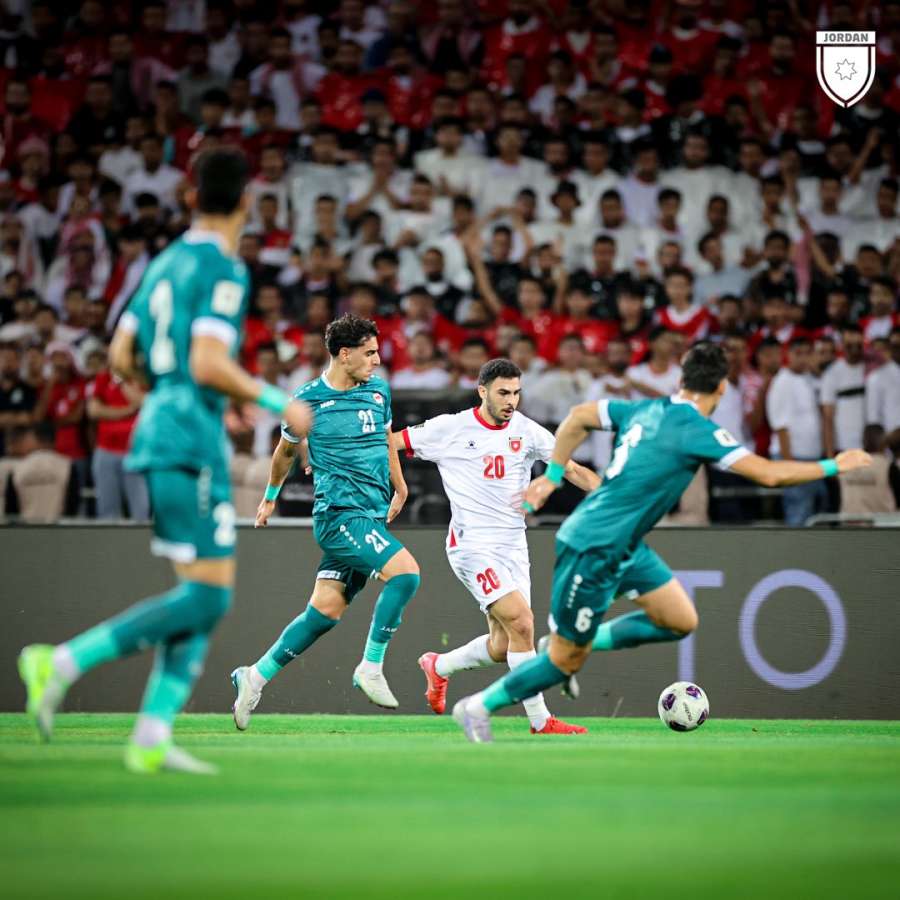 الشوط الثاني.. الأردن 0 - 1