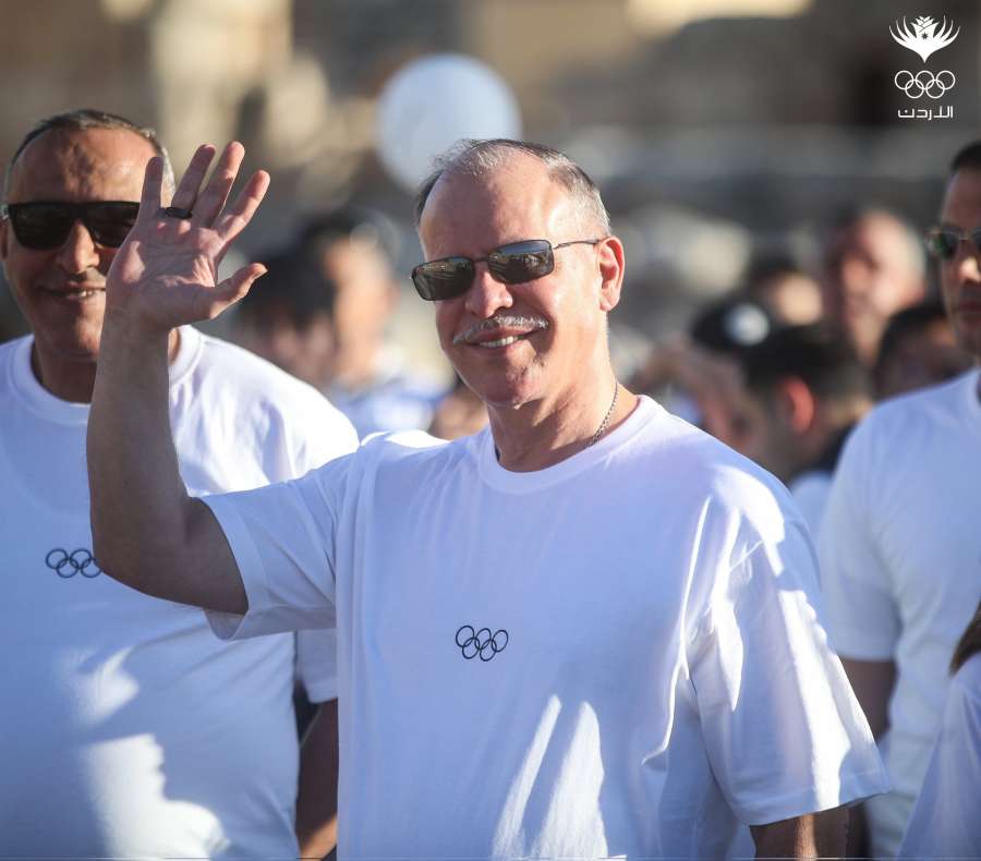 نائب الملك يحضر فعالية اليوم الأولمبي
