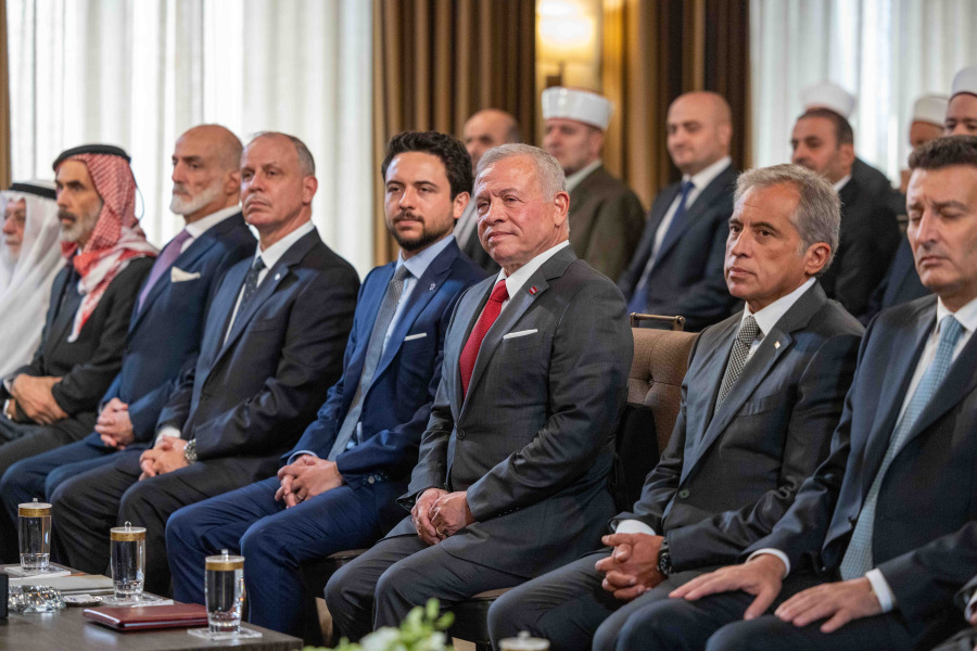 الملك وولي العهد يحضران الفعالية الدينية