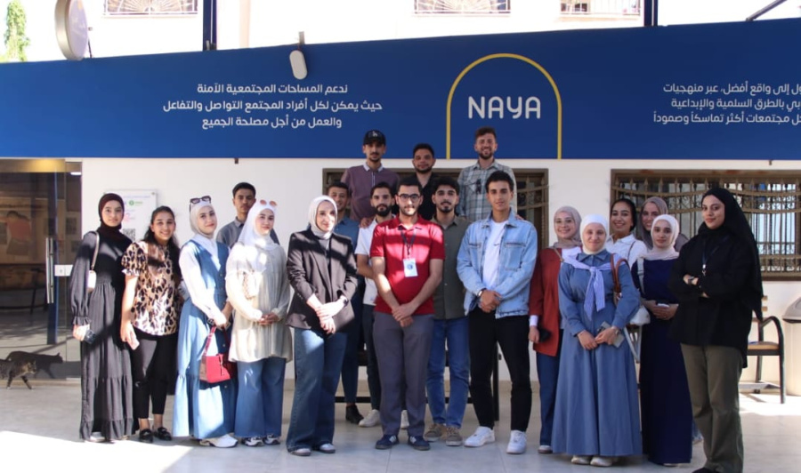 طلبة إعلام الزرقاء يشاركون في ورشة