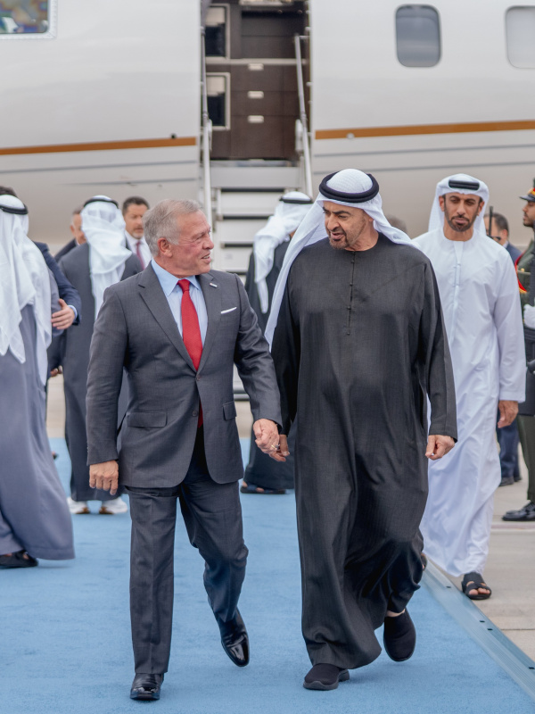 الملك وبن زايد: لا للتهجير.. لا