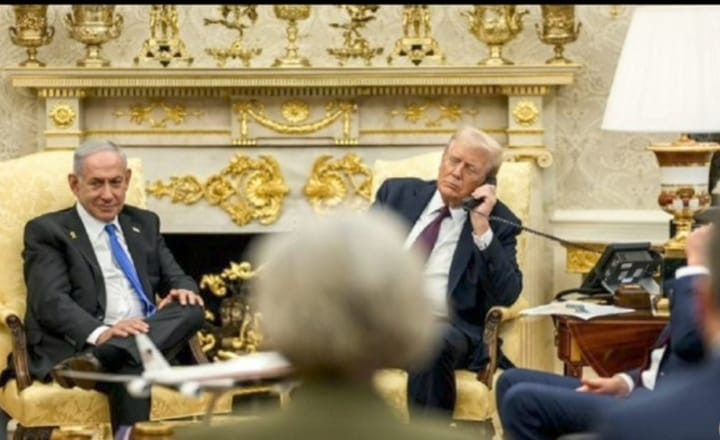 ملخص المكالمة الهاتفية الثلاثية بين ترامب