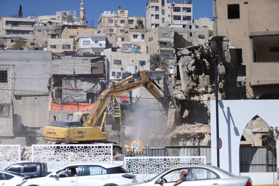 أمانة عمان تبدأ المرحلة الرابعة وتهدم