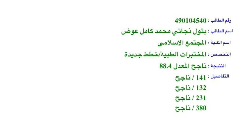 بتول عوض.. مبارك الـ88.4%