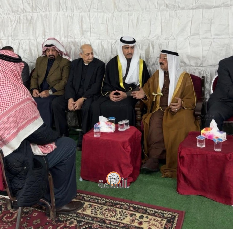 السفيران الكويتي والأميركي يعزيان العابد (فيديو)