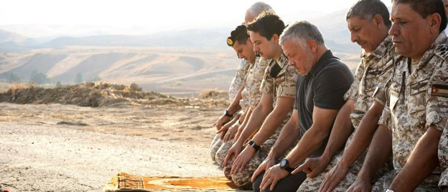 ‏هكذا هنأ الملك الأردنيين والأمتين بشهر