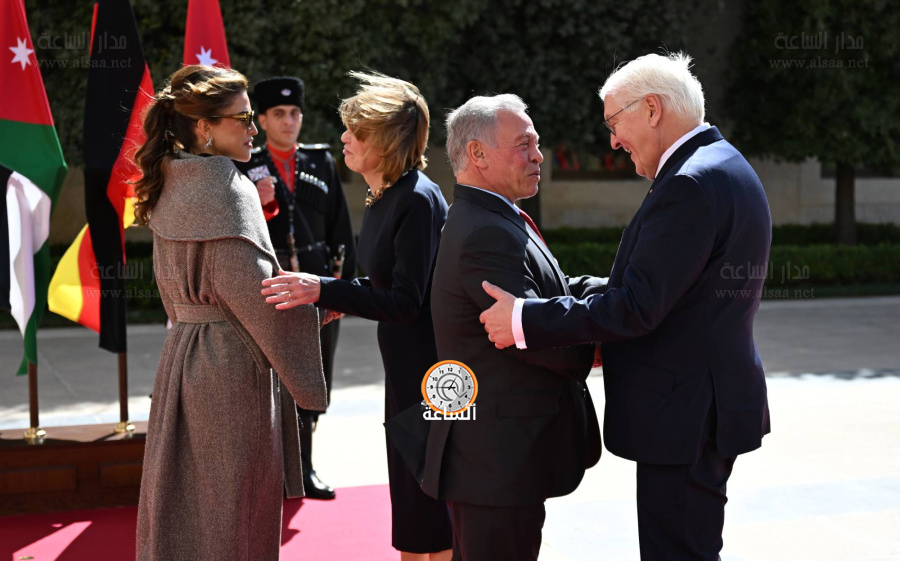 الملك يلتقي الرئيس الألماني.. شتاينماير يشيد