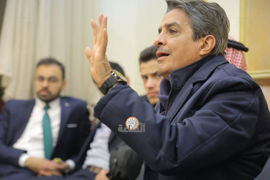 وزير الشباب في ضيافة المحامي حسام