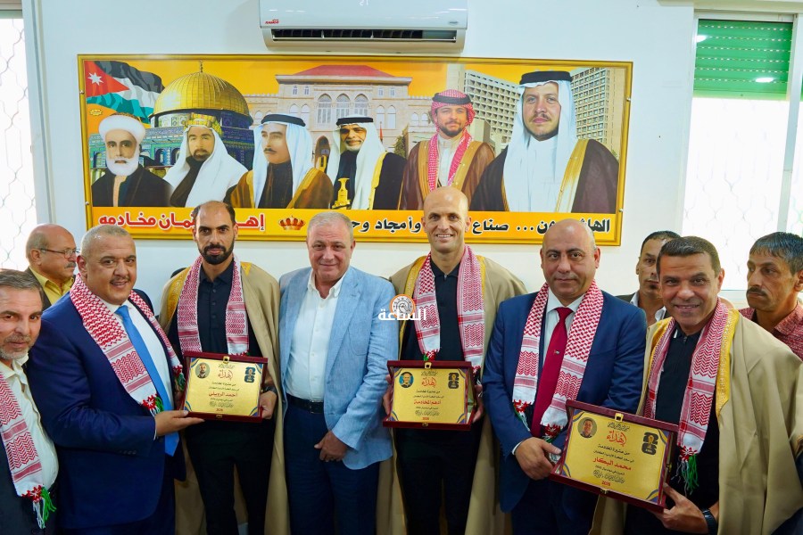 تكريم يليق بسفراء التحكيم الأردني.. عثمان