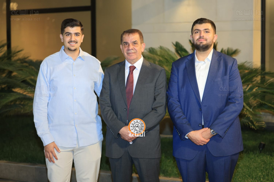 خالد نصر يحتفي بنجاح نجليه زيد