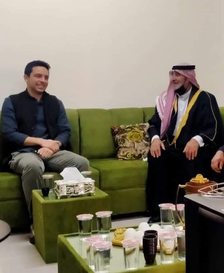 ولي العهد في مضارب عشائر الزريقات