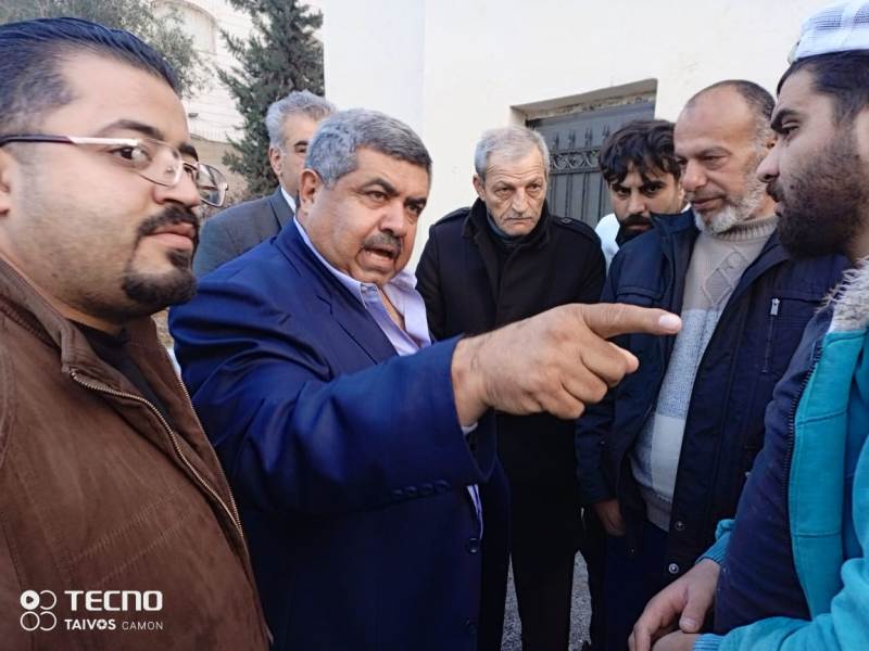 مهرجان خطابي كبير لمرشح رئاسة بلدية