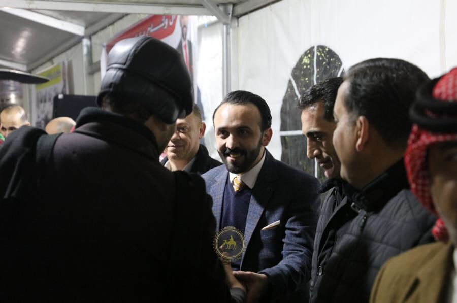 سلطان العواملة يفتتح مقره الانتخابي -