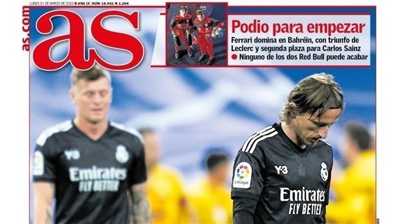 الصحف الإسبانية تنشغل بليلة الريال السوداء