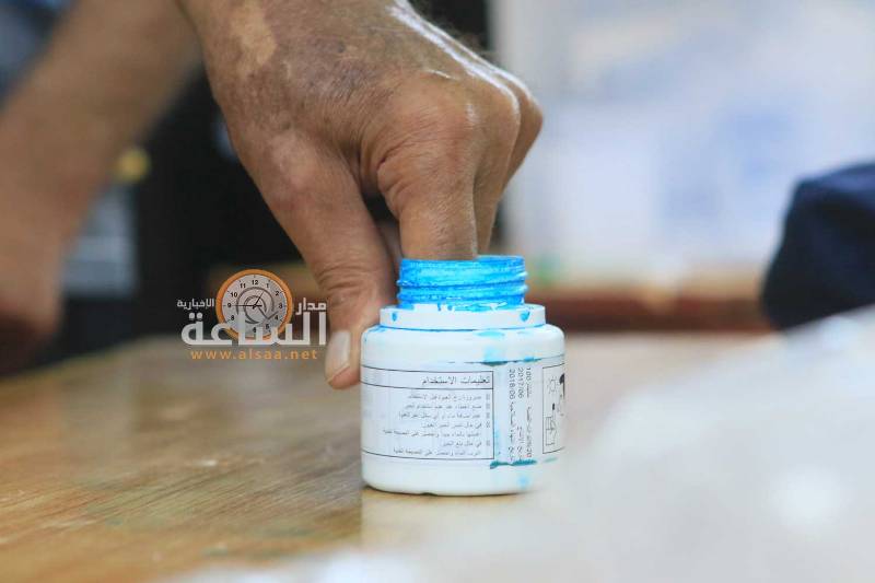 انقطاع الكهرباء في أحد مراكز الاقتراع