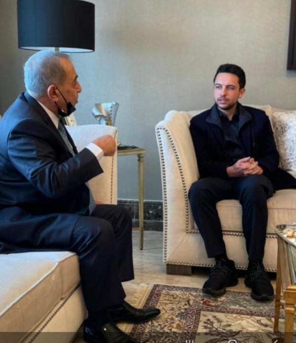 ولي العهد الامير الحسين في دارة