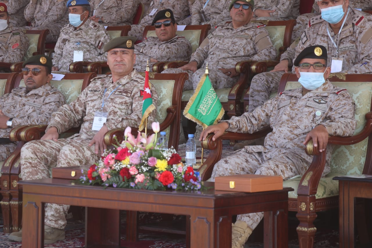 اختتام فعاليات التمرين الأردني السعودي “سحاب