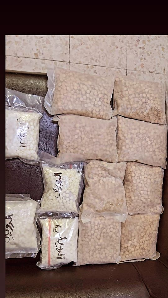 ضبط 20 الف حبة مخدرة في