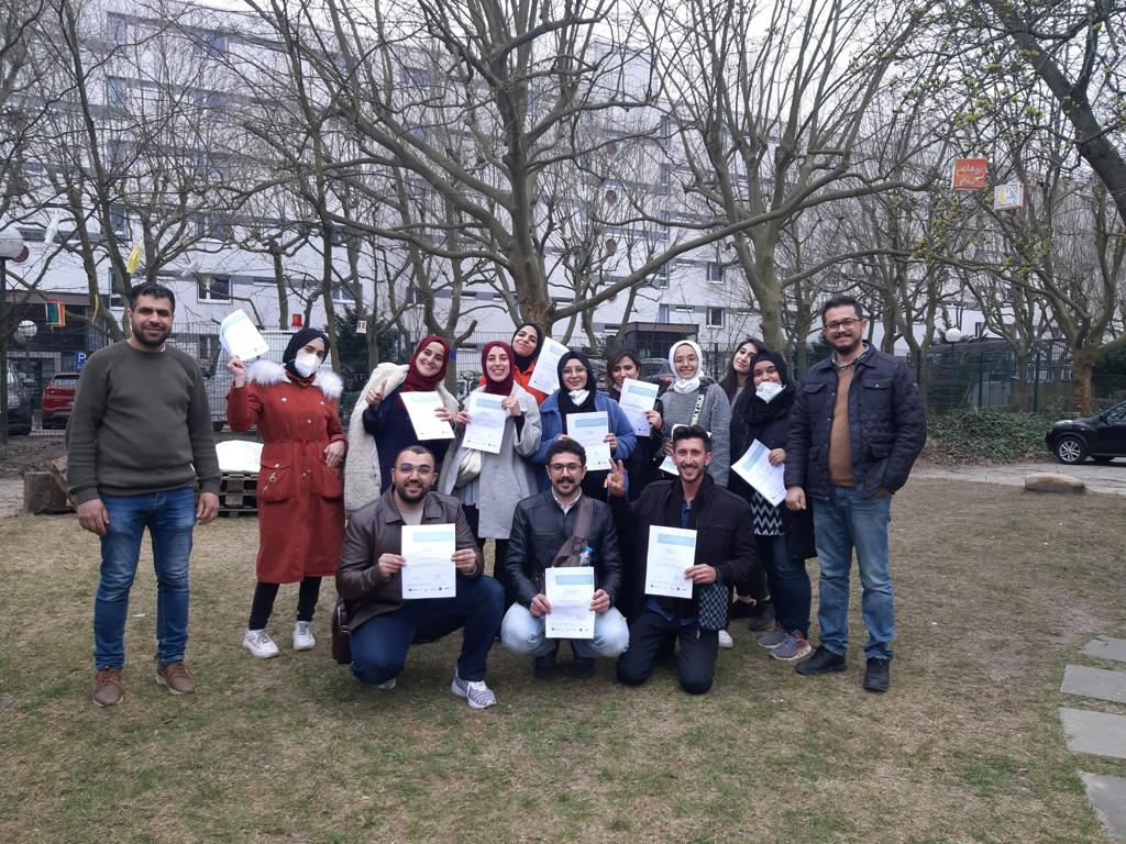 اختتام ورشة عمل مع جامعة برلين