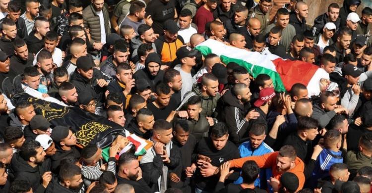 بالصور: تشييع مهيب لشهداء جنين