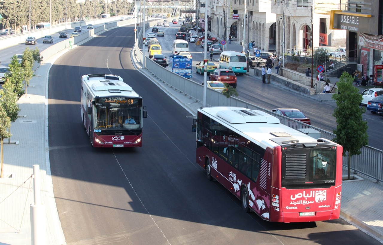أمانة عمّان تحدد ساعات عمل باصي