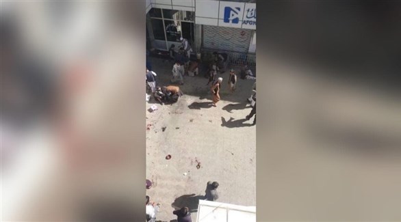 إصابة 10 أشخاص في انفجار بسوق