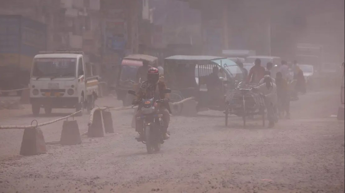 99 % من سكان العالم يتنفسون