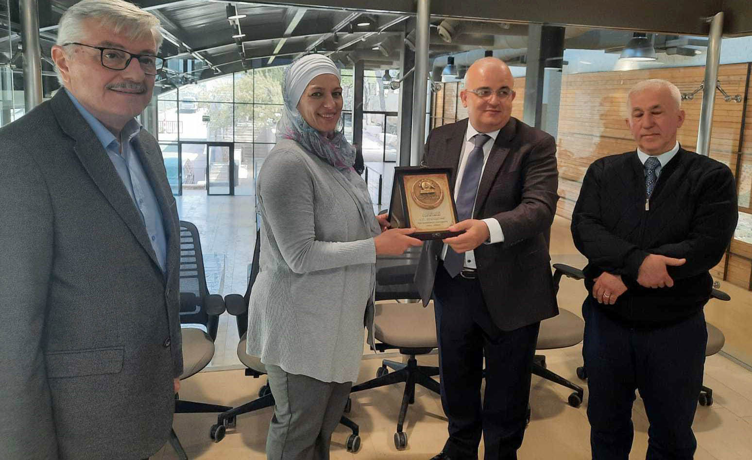 الحديقة النباتية الملكية تستقبل وفدا من