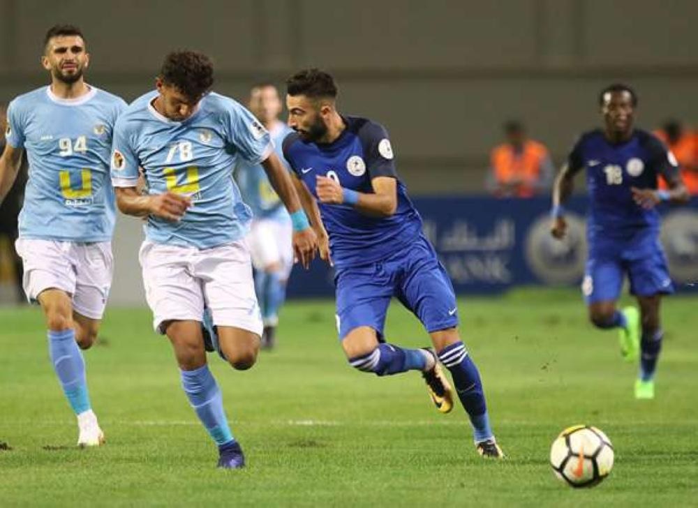 الرمثا والفيصلي في مباراة كأس السوبر