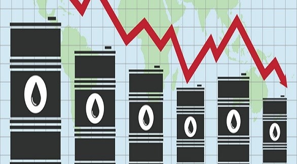 تراجع أسعار النفط بسبب الجائحة وارتفاع