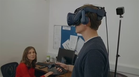 علاج بالواقع الافتراضي للأشخاص الذين يخشون