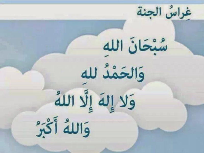 غراس الجنة وثمن قصورها