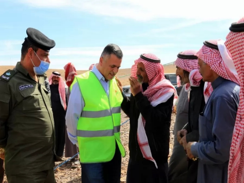 لصندوق الهاشمي لتنمية البادية يوزع طرودا