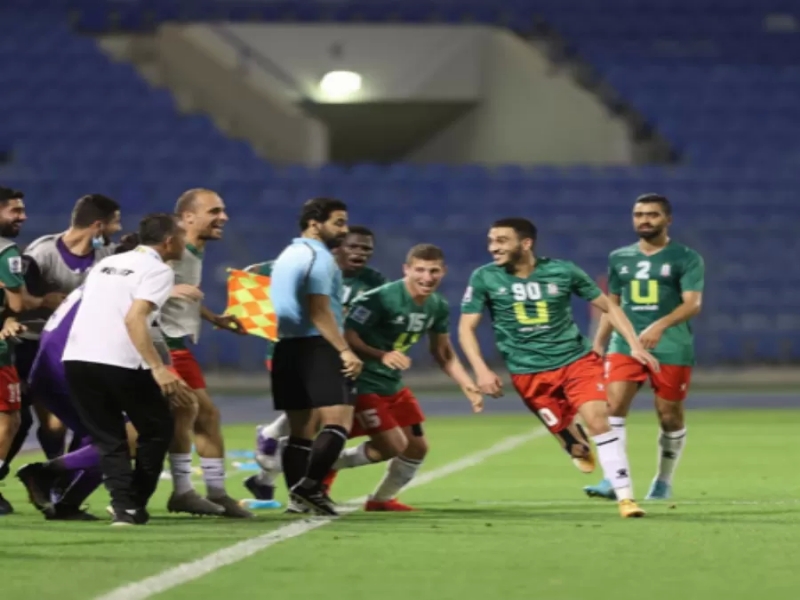 الوحدات ينهي الشوط الأول متقدما أمام