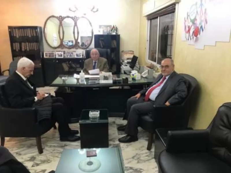 الأمير رعد بن زيد يستقبل رئيس