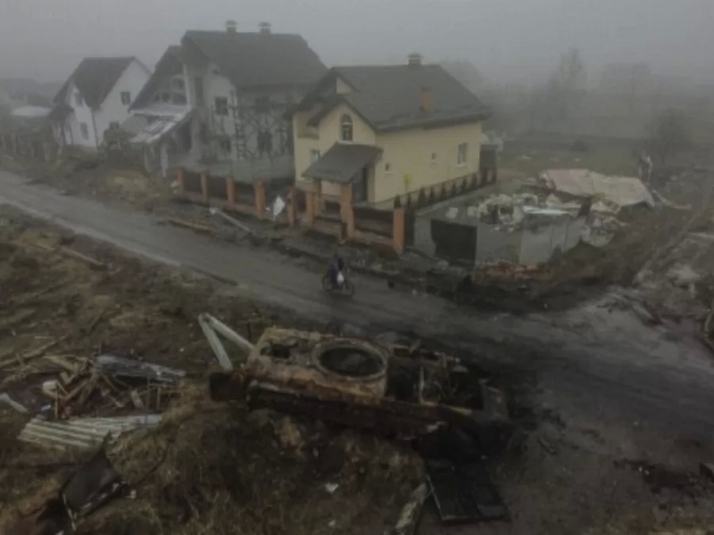 إصابة مصنع صواريخ قرب كييف بقصف