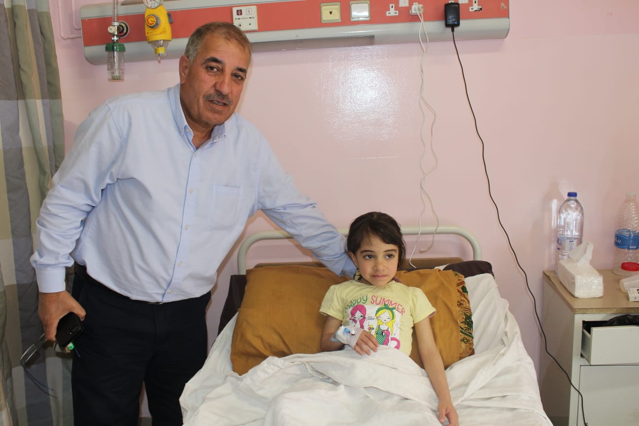 إنقاذ طفلة من إستنشاق جسم غريب