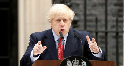 جونسون: إعادة فتح السفارة البريطانية في