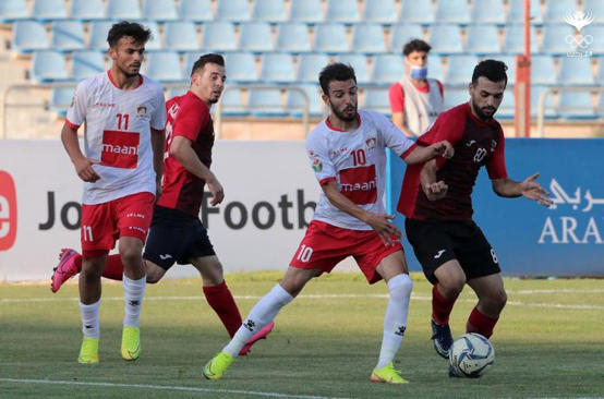 الجزيرة ومعان يتعادلان بالدوري الأردني
