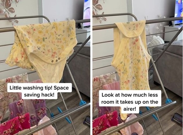 تشارك حيلة ذكية لتوفير مساحة على