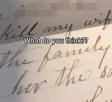 تعثر على رسالة من عام 1886