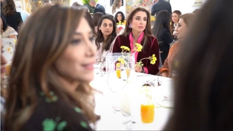 الملكة رانيا: من إفطار الامس (فيديو)