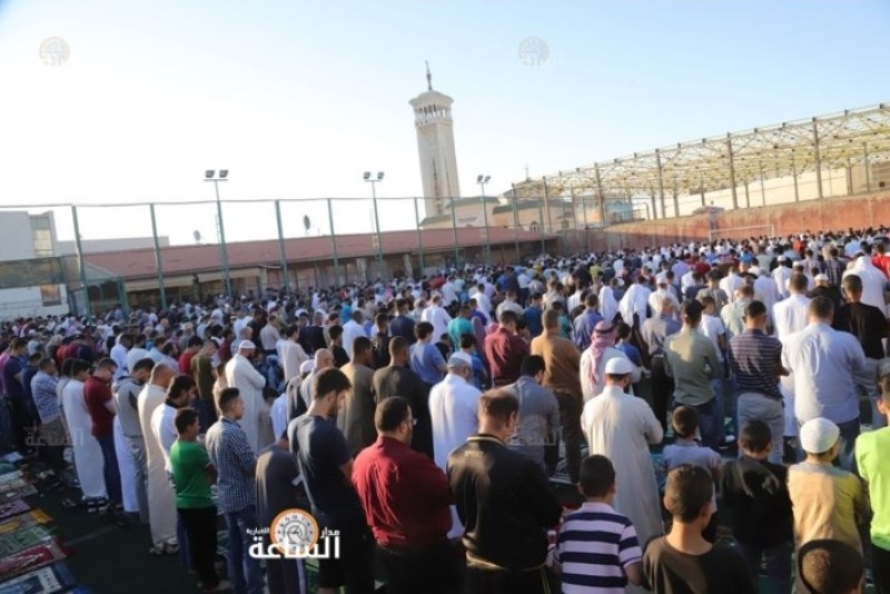 الاعلان عن أماكن المصليات العامة لصلاة