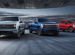 فورد تكشف أول شاحنة خفيفة كهربائية