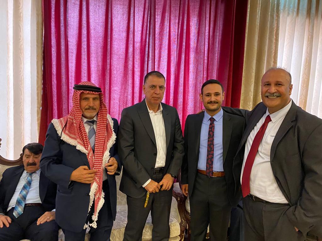 العميد المتقاعد عماد الغزاوي يشهر زواح