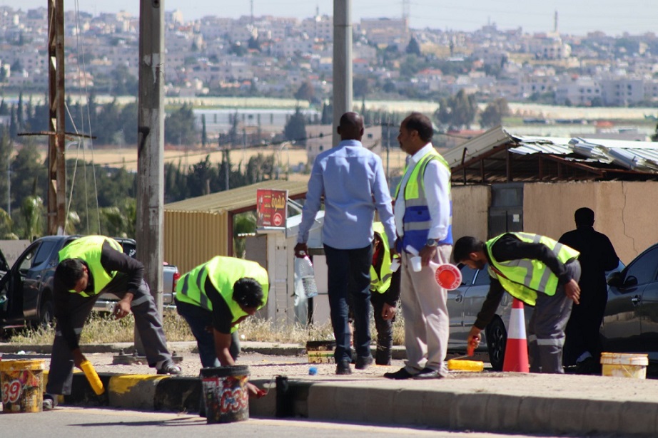 حملة صيانة ونظافة شاملة لبلدية الجيزة